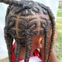 Medium size Goddess Braids