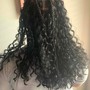 Medium Knotless Braids