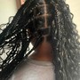 Medium Knotless Braids