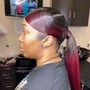 Sleek Ponytail/ Bang/Swoop/Updo