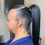 Sleek Ponytail/ Bang/Swoop/Updo