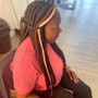 Medium Midback Box Braids