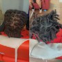 Loc Retwist and Style , longer locs are more