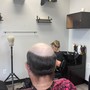 tapein extensions install with hair