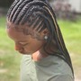 Poetic Justice Braids(rubber band method)