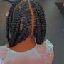 Natural kids braids