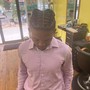 (Pre washed hair) Quick Loc Re-twist