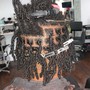 Mid Back Length Butterfly Locs