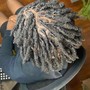 Loc Maintenance (Retwist via Backcomb/Palm Roll method)