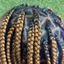 medium Goddess Braids Cash Only