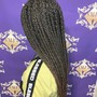 Medium Box Braids