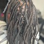 Men’s Invisible Locs (two stranded look)