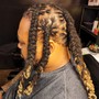 Braids Half Head