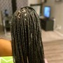 Knotless box braids (smedium)