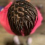 Knotless box braids (smedium)