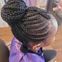 Braids/ ponytail up do's