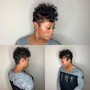 Shampoo/style(short cuts only!)