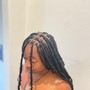 Natural plats/ individual braids