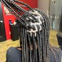 Knotless box braids