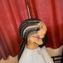 Feedin Stitch Braids (6 braids)midback