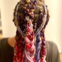 Festival Braids With Bottom Braids Added