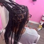 Knotless braids Touch up