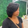 Wash Set Style (Short Hair)