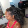 36”Medium ponytail