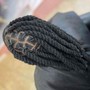 Small two-strand twist