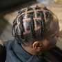 Men's/ Boys  Design Braids (Hi Top)