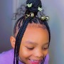 Kids Large stitch ponytail’s