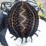 Box Braids (Natural hair )