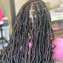 Medium Knotless Braids