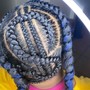 4 Feed In Braids