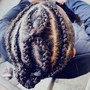 MEN BRAIDS: CORNROWS/TWIST/BOX BRAIDS)