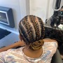 Large feed in braids