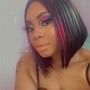 Bonding Hair Extensions, Women's Cut, Relaxer Retouch