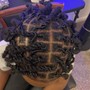 Shaved Sides Loc retwist