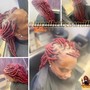 Bride Retwist +Style( w/hair extensions)