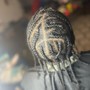 Cornrows into ponytail $200