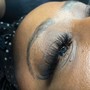 Hybrid Eyelash Full Set, Eyebrow Tinting