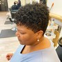 Shampoo Condition and Wet Set Natural Hair