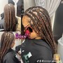 EXTRA SMALL Box Braids (Butt Length)