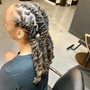 Twists or Braidsover Locs