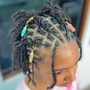 Kid's Loc Retwist - Palm Roll