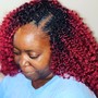 Loc Maintenance with crochet hook