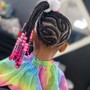 Kiddie Ponytail Braids