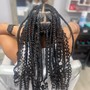 Bob boho box braids