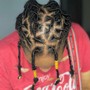 Box Braids Over Locs