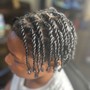 Natural 2 Strand Twists